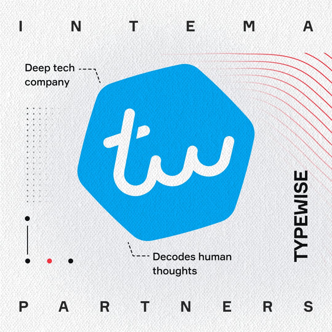intema_ai's tweet photo. Let us introduce one of our startups #Typewise! Which is a Swiss deep tech company that makes daily lives easier by ‘decoding human thoughts’. Typewise builds privacy-focused AI text prediction technology that boosts productivity by 2-3x. 
@davidaeberle and team, good job! https://t.co/Ad8vdy7GeL