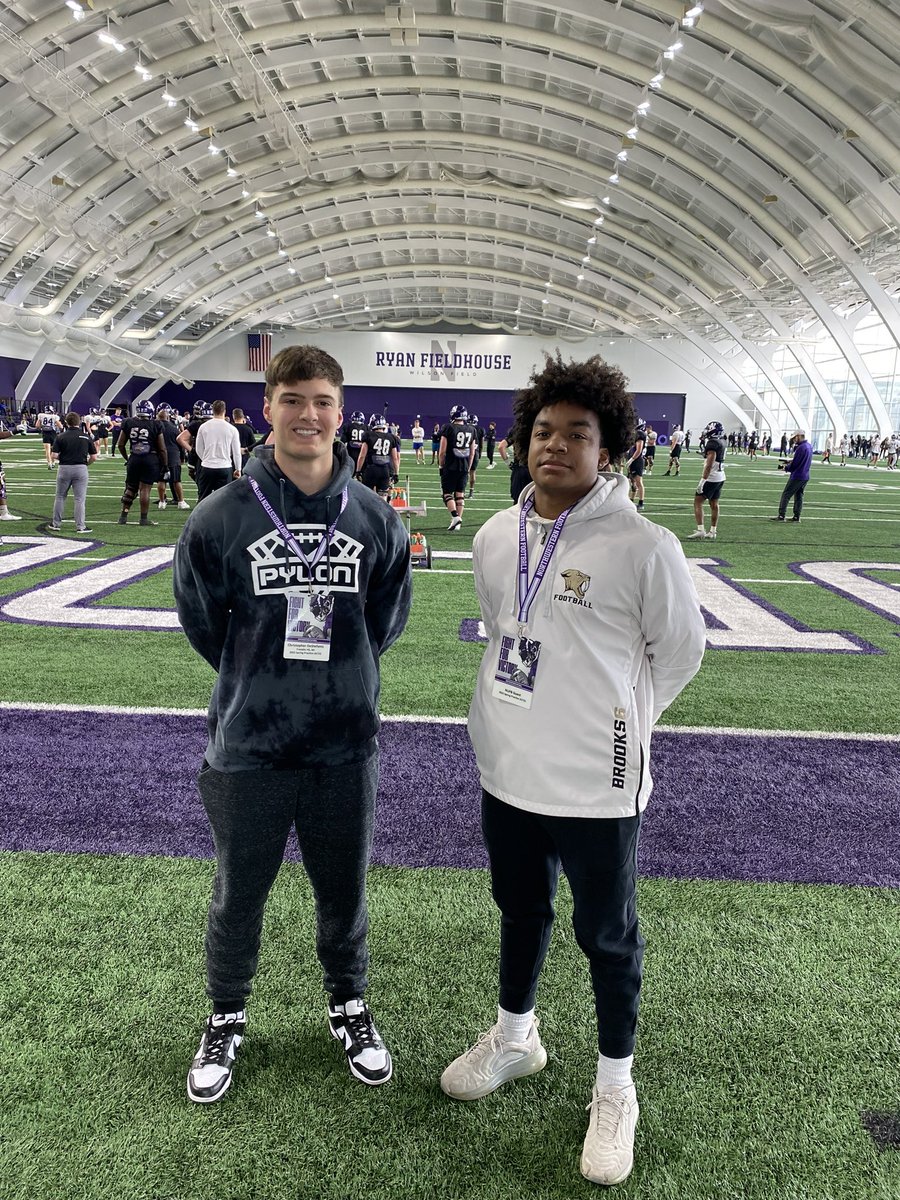 Chris DeStefanis (@chrisdestefanis) on Twitter photo Had a great time <a href="/NUFBFamily/">Northwestern Football</a> this morning, outstanding facilities and campus! Thank you @DrDerrickGragg for a great conversation! <a href="/coachfitz51/">Pat Fitzgerald</a> <a href="/DSpringd/">Dennis Springer</a> <a href="/TheToddMcShane/">Todd McShane</a> <a href="/JonnyKovach/">Jonny Kovach</a> <a href="/NUFBRecruiting/">NUFB Recruiting</a> <a href="/ShaneCovington/">“SUGA” Shane Covington</a> @McNamaraRivals <a href="/DemetricDWarren/">Demetric D. Warren</a> @DrewAmbroseQB Had a great time <a href="/NUFBFamily/">Northwestern Football</a> this morning, outstanding facilities and campus! Thank you @DrDerrickGragg for a great conversation! <a href="/coachfitz51/">Pat Fitzgerald</a> <a href="/DSpringd/">Dennis Springer</a> <a href="/TheToddMcShane/">Todd McShane</a> <a href="/JonnyKovach/">Jonny Kovach</a> <a href="/NUFBRecruiting/">NUFB Recruiting</a> <a href="/ShaneCovington/">“SUGA” Shane Covington</a> @McNamaraRivals <a href="/DemetricDWarren/">Demetric D. Warren</a> @DrewAmbroseQB