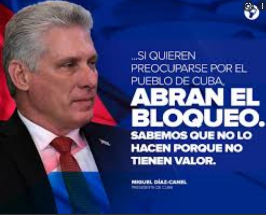 A que le temen?
#EliminaElBloqueo
#Cuba
#VamosConTodo 
#CubaViveYTrabaja