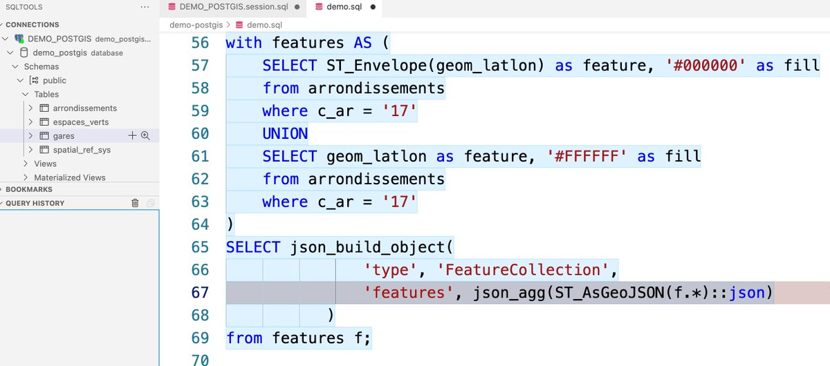 Répétition de la démo pour mercredi avec <a href="/sebprunier/">Sébastien PRUNIER</a>  ! Rendez-vous à 13h30 pour parler données géographiques, PostgreSQL/PostGIS et API #DevoxxFR <a href="/DevoxxFR/">DevoxxFR</a> <a href="/SerliFr/">Serli</a>