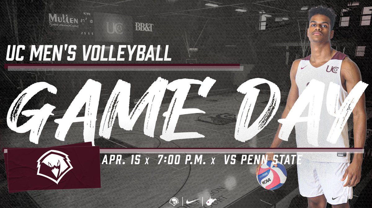 Golden Eagles (@ucwv_athletics) on Twitter photo Final weekend for <a href="/ucwv_mvball/">UC Men's Volleyball</a>
๐Penn State
๐Wehrle Arena
โ๏ธ 7 p.m
๐ bit.ly/3M2lNm2
๐บ bit.ly/3KiJeHl
#WingsUp Final weekend for <a href="/ucwv_mvball/">UC Men's Volleyball</a>
๐Penn State
๐Wehrle Arena
โ๏ธ 7 p.m
๐ bit.ly/3M2lNm2
๐บ bit.ly/3KiJeHl
#WingsUp