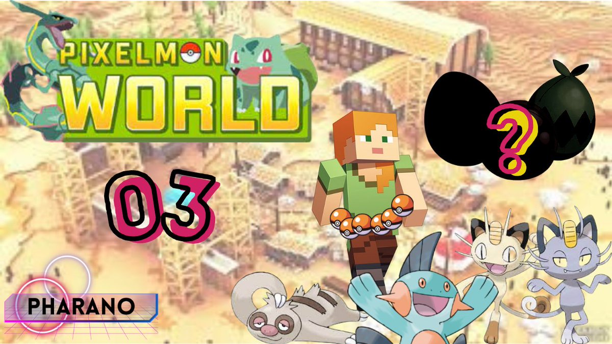 PharanoYT's tweet photo. On aura prit notre temps mais on arrive enfin ville 2 🥲😂
#pokemon #Minecraft #pixelmonworld https://t.co/NAmuqq2J27