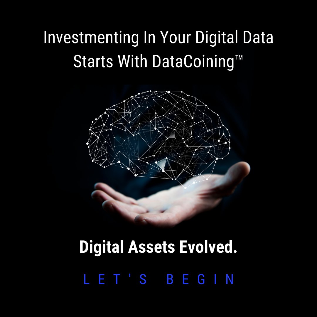 DataCoining's tweet image. Moments away — #datacoining #thedataofyou
