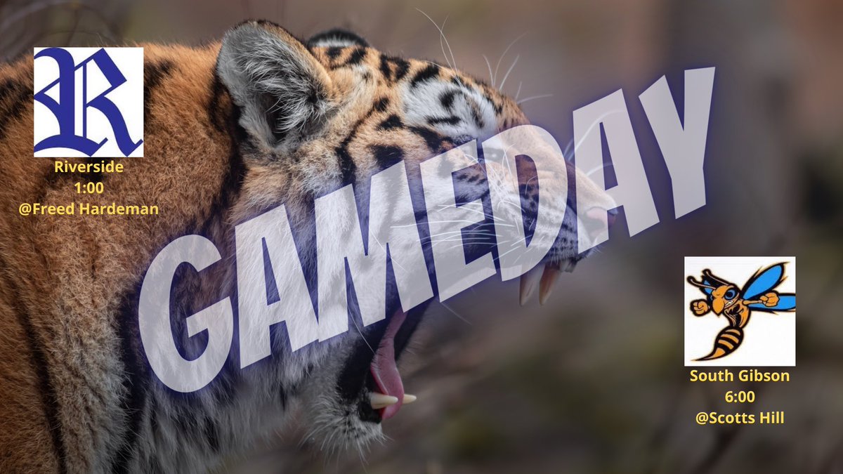 ahstigersbb's tweet image. Great day to play two! #4Things