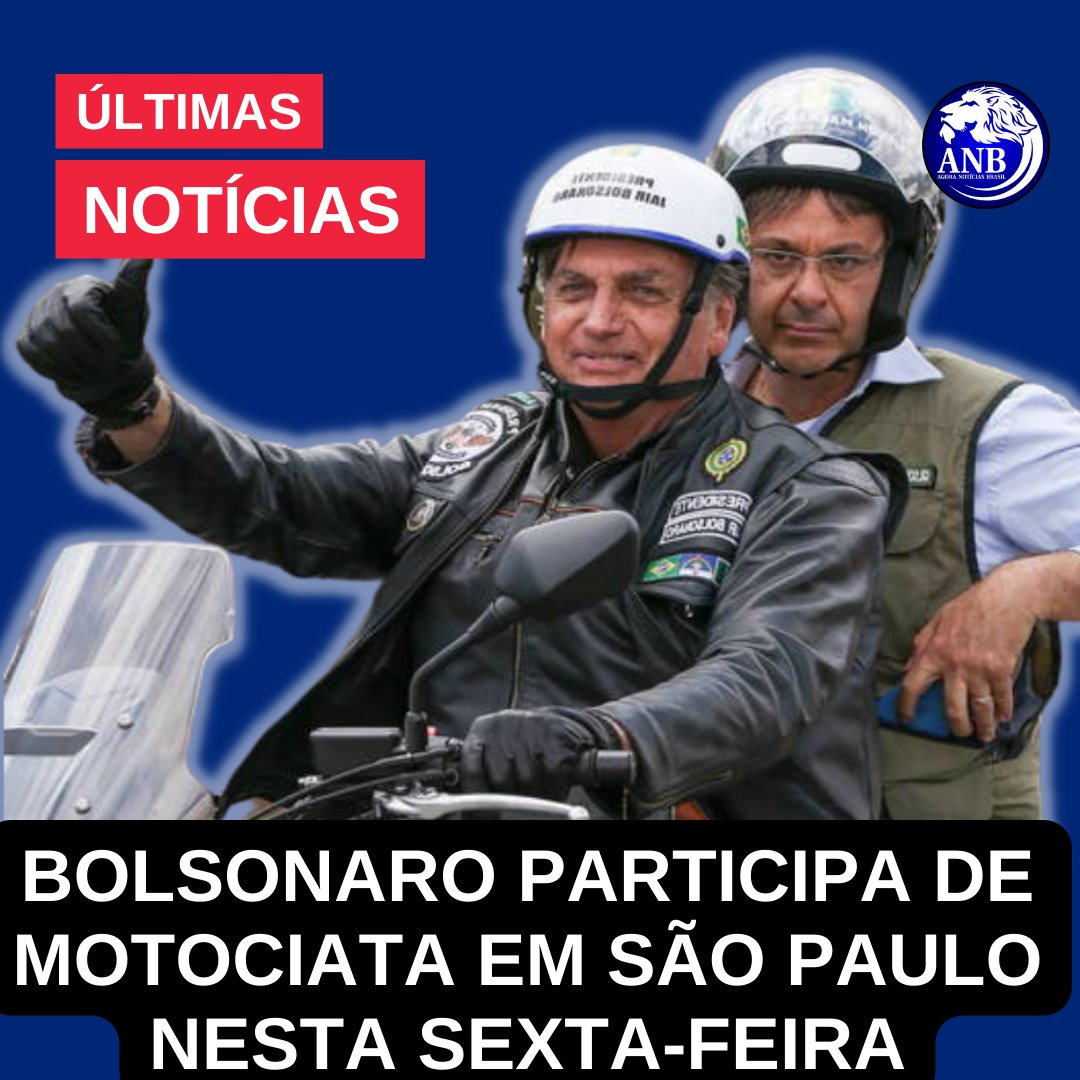 agoranoticiasbr's tweet photo. Bolsonaro participa de motociata em São Paulo nesta sexta-feira, a maior motociata do Mundo.
Link https://t.co/CXuIOgpc44
#Bolsonro #JairBolsonaro #PresidenteJairBolsonaro
#PresidenteBolsonaro #Bolsonaro2022 #Bolsonarotemrazão https://t.co/O3fyCpaiR9