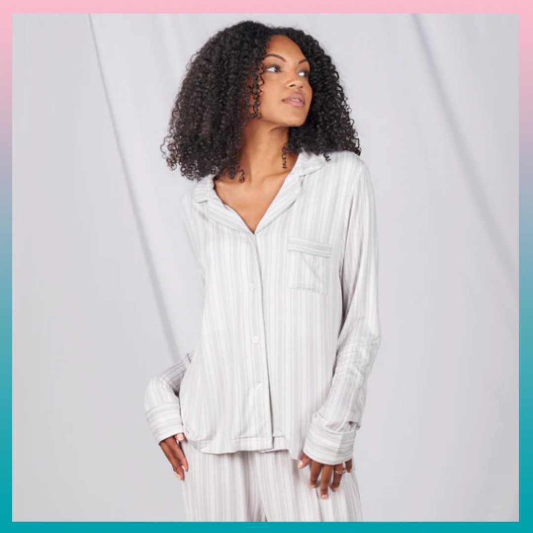 It's #NationalPajamaDay tomorrow &amp; we've got the hookup! 🧸

Give the gift of opulent relaxation with this luxurious sleepwear collection made with #sustainably grown bamboo is lightweight, breathable, &amp; super cozy for snuggling up at home. 🤩

#CorporateGifting #PromoMarketing
