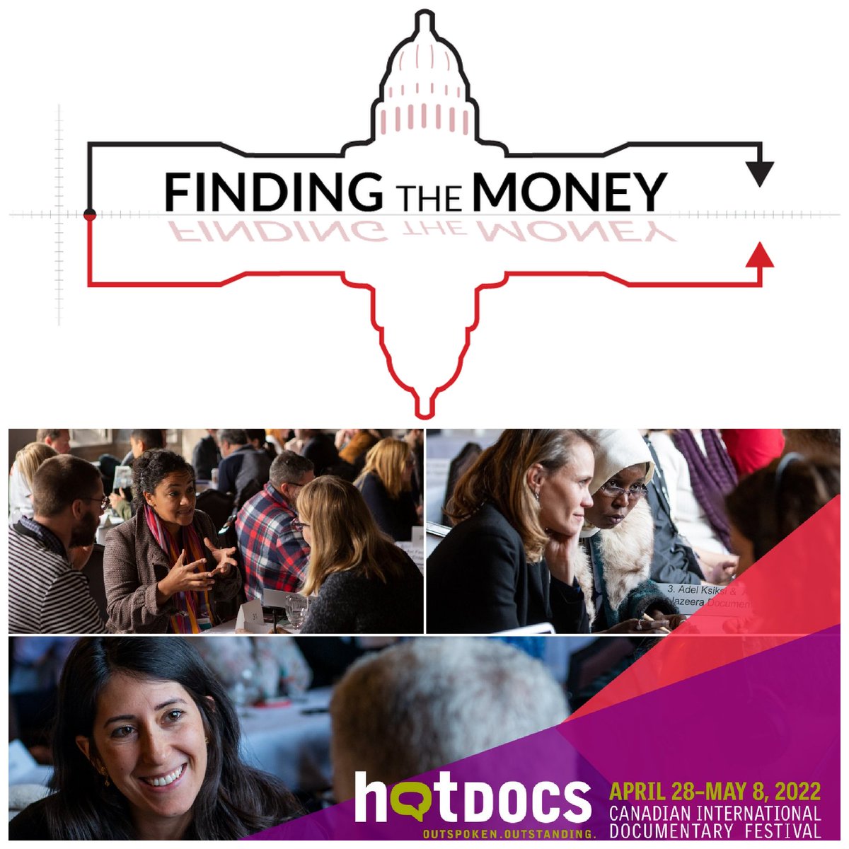 ICYMI ... @FindingMoneyDoc, now in post-production, has been selected to participate in this year's @hotdocs Deal Maker! AND our very own @MarcSmolowitz has joined the team as Executive Producer! #FindingTheMoney #FemaleFilmmakerFriday #MMT #HotDocs22