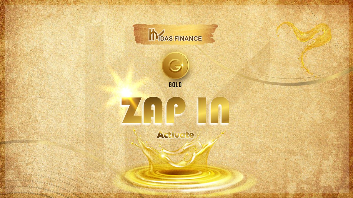 Midas__Finance's tweet photo. The use of $GOLD to ZAP-IN to GOLD-MATIC LP is ready!! ⚡ ⚡ 
Which means, it's not necessary to swap and add, save the steps!

Zap your genesis return easily and earn more return from GOLD-MATIC Genesis Pool! https://t.co/YSxL6QNuPU