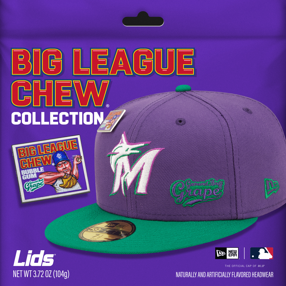 Lids on X: A first look at the flavors from the @NewEraCap x  @bigleaguechew MLB Collection 👀 Which one are you feeling? 🍓🍇🍏🍉  #BigLeagueLids  / X