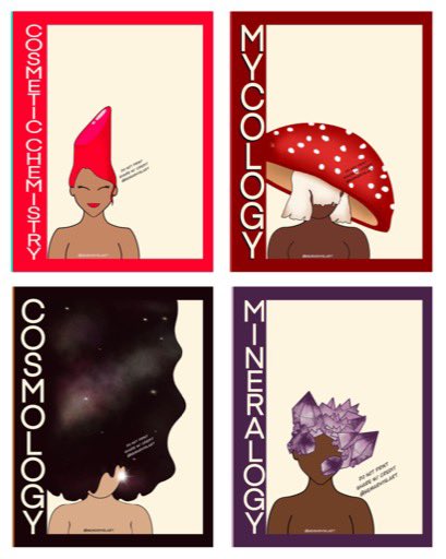 Latest #TypesOfScientists

#CosmeticChemistry 💄 
#Mycology 🍄 
#Cosmology 🌌 
#Mineralogy 🪨