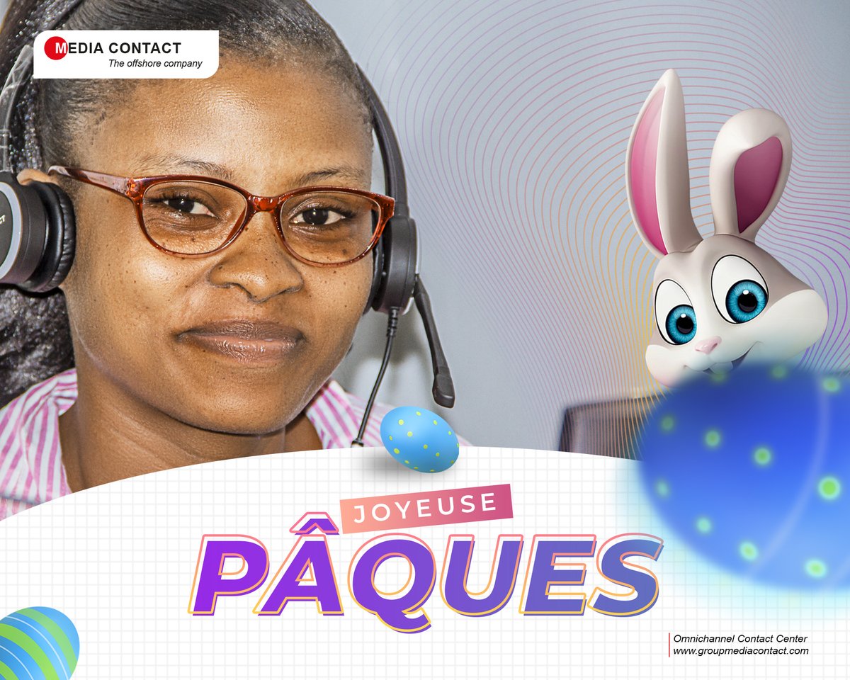 palladiumafrica's tweet photo. 📯Que sonnent les cloches 🔔 et résonnent les chants 🎶 de joie! Jésus est ressuscité, la lumière s'étend sur le monde. Il est bien vivant, Il est parmi nous, Il a vaincu la mort,Il nous a libérés. 
🎊Joyeuses Pâques !🥳#fêtedepâques #tempspascal #résurrection #groupemediacontact https://t.co/XWQsbtFMvD