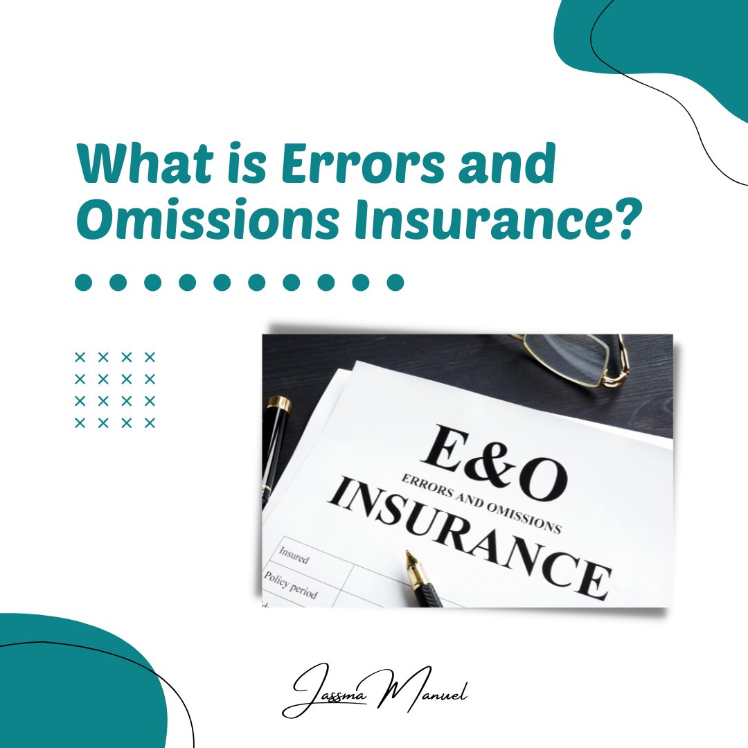 Jassma11's tweet image. E&amp;amp;O insurance is business insurance coverage that protects your company if someone accuses you of making a mistake.

#errorsandomissions #errorsandomissionsinsurance #homeinsurance #commercialpropertyinsurance #propertyinsurance #truckinsurancecoverage #truckinsurance