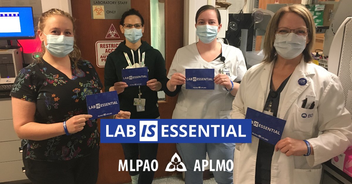 MLPAOnews's tweet photo. DAY 6: of #LabWeekON. #MedLabThx to Red Lake Margaret Cochenour Memorial Hospital's lab team for the essential service you provide to rural & remote communities. #LabISEssential Learn more, download a sign, or submit a picture: https://t.co/0rQofWHkZF @solmamakwa https://t.co/hhtYWIsSX9