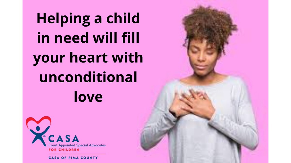 Have a void in your heart? We can help!!! sc.pima.gov/pima-county-ju… #CASAofPimaCounty #CASAaz #Volunteer #Bethevoiceforachild #Makeadifference #Advocate #Changeachildsstory #Theresnoplacelikehope