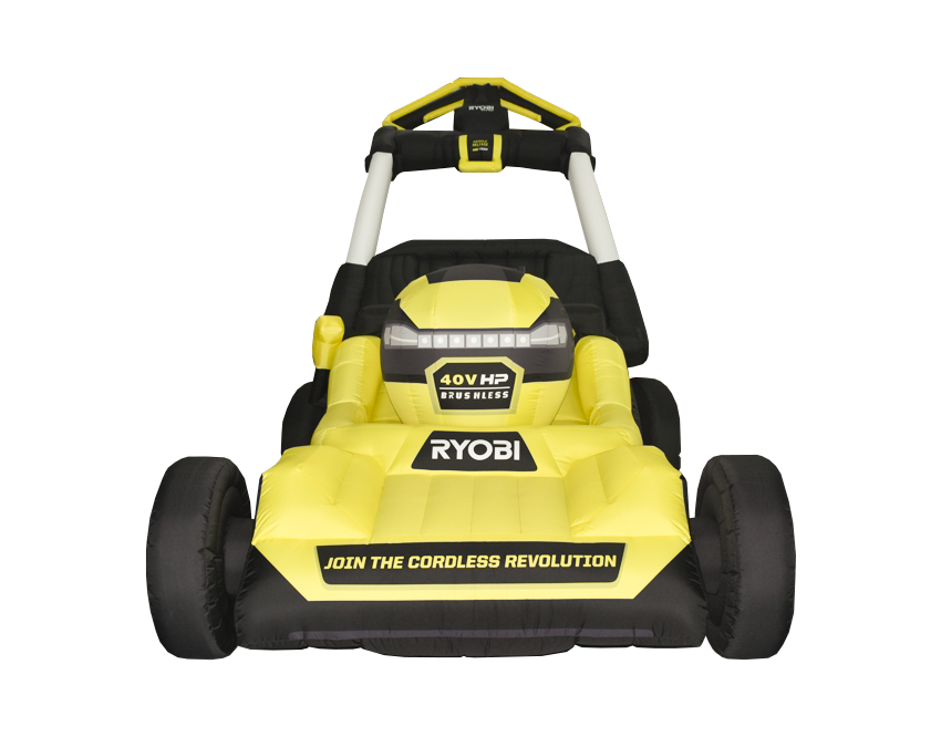 ImpactCanopyCA's tweet photo. 20FT TALL INFLATABLE LAWNMOWER - We made this GIANT inflatable lawnmower for Ryobi. We can create custom inflatables in just about any shape and size.
#ryobi #lawnmower #custominflatable #branding #impactcanopy #attentiongetter #freshcutgrass https://t.co/zSzWn8ZQQE