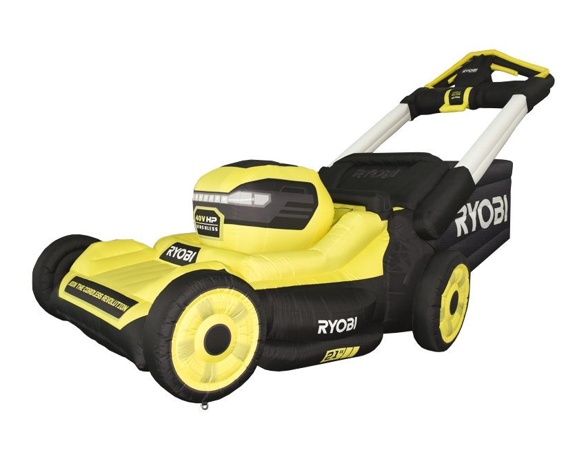 ImpactCanopyCA's tweet photo. 20FT TALL INFLATABLE LAWNMOWER - We made this GIANT inflatable lawnmower for Ryobi. We can create custom inflatables in just about any shape and size.
#ryobi #lawnmower #custominflatable #branding #impactcanopy #attentiongetter #freshcutgrass https://t.co/zSzWn8ZQQE