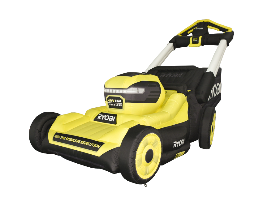ImpactCanopyCA's tweet photo. 20FT TALL INFLATABLE LAWNMOWER - We made this GIANT inflatable lawnmower for Ryobi. We can create custom inflatables in just about any shape and size.
#ryobi #lawnmower #custominflatable #branding #impactcanopy #attentiongetter #freshcutgrass https://t.co/zSzWn8ZQQE