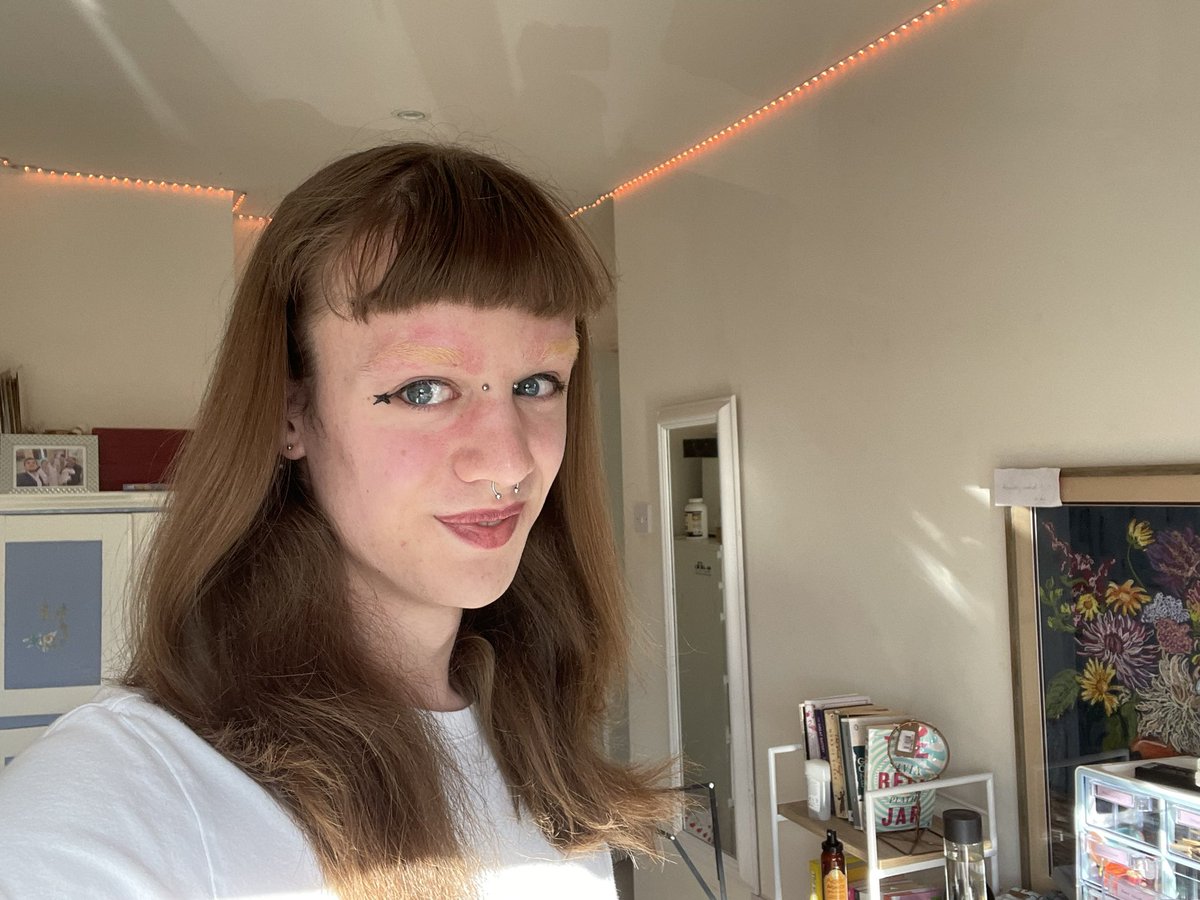 buttonsii's tweet photo. ok ignore the fact that they’re a bit red I only just did it but Im serving cunt now I think https://t.co/16IR9gIfir