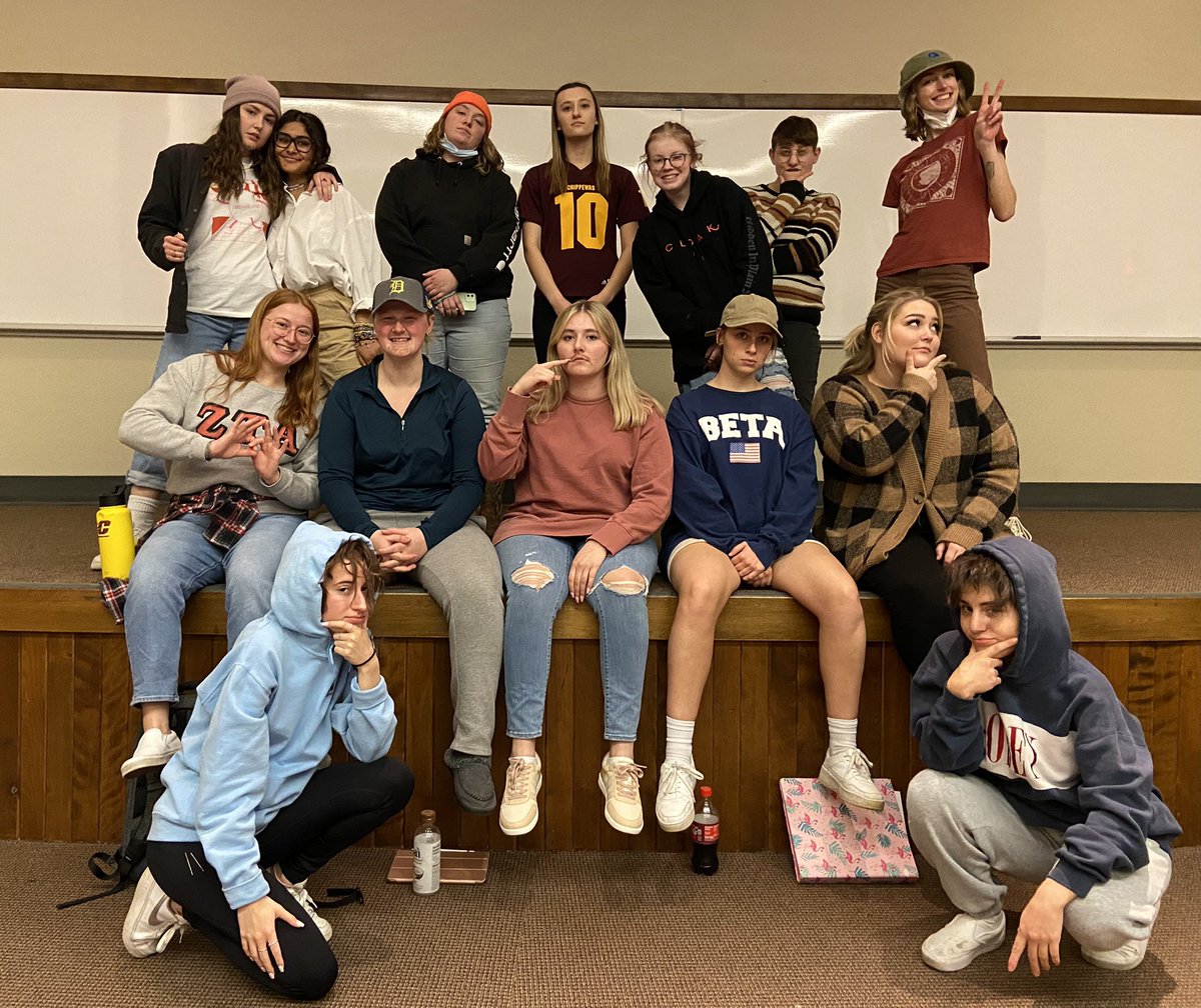 It’s Freaky Friday! This week’s theme was to dress like our type!