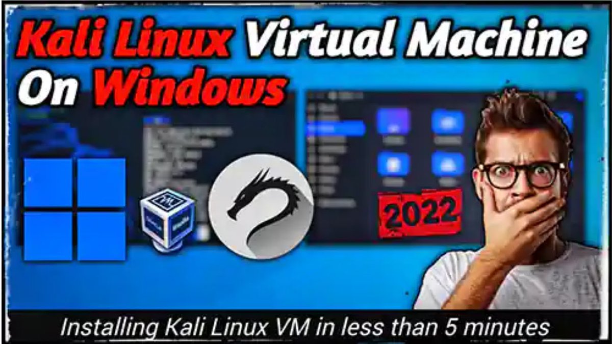 rrvkvideo's tweet image. Check out my latest video &quot;How to install Kali Linux 2020.1b in VMware Workstation Player 15 on Windows 10 #rrvcoder #rrvcode&quot;

Watch Now: youtu.be/MqHxYpK2GFQ

#installkalilinux #virtualbox #kalilinux #windows
(Posted via TubeBuddy.com)