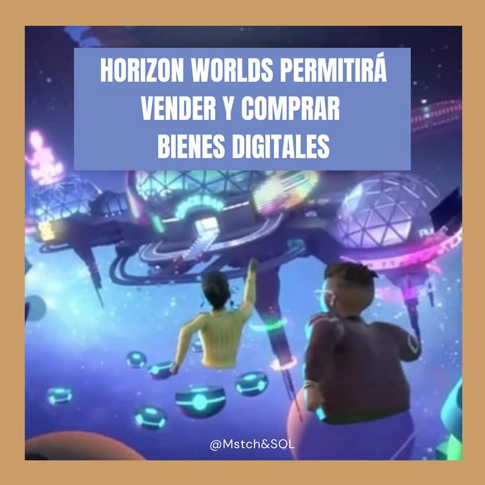 SOL_Mask's tweet photo. Horizon Worlds el metaverso de Meta (Empresa de Mark Zuckerberg).  permitirá a los creadores vender bienes digitales. 🤯👑
•
#Metaverse #metaverso #nfts #meta #digital #criptomoneda #eradigital https://t.co/d2u8mUfqrE