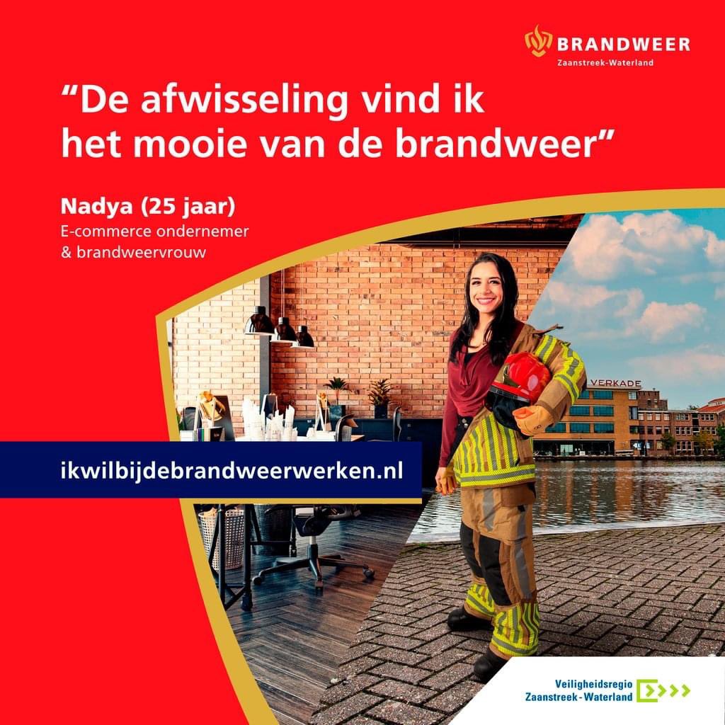 Wil je graag iets terugdoen voor de maatschappij? Of denk je dat brandweervrijwilliger écht iets voor jou is? Dan zijn wij op zoek naar jou! Enthousiaste mannen en vrouwen die hun steentje willen bijdragen aan de veiligheid in de buurt. Meer info👉 bit.ly/3KQtITm