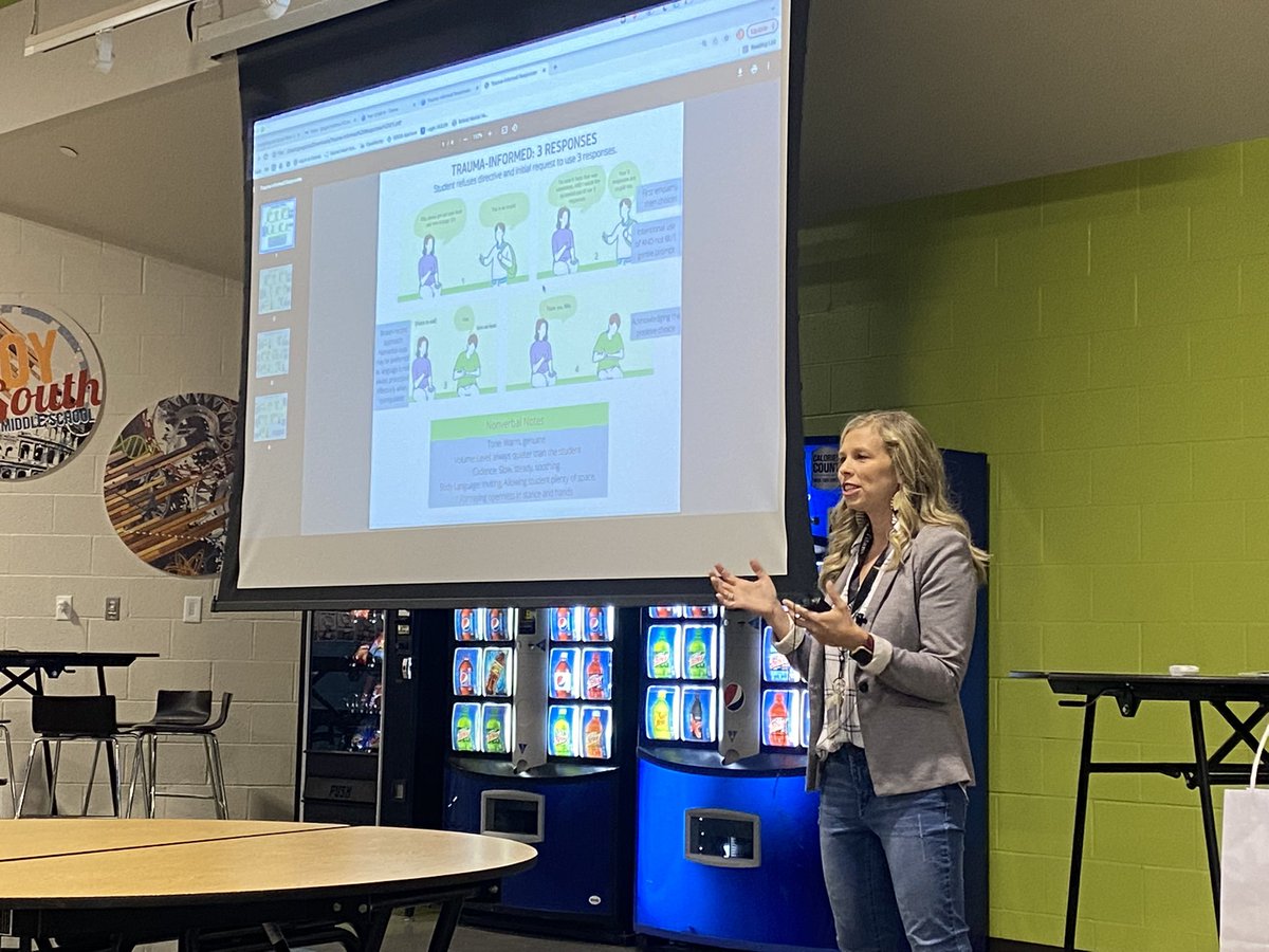 TSMSAD's tweet photo. @TroySouthMiddle teachers continually learning. Thank you @KGregoryLPC, @coachkjohnley @cclarktroyr3 @tsmsguidance and SRO Bosley for presenting to our Titan faculty today!!   #TroySouth #proud2br3 #TitanStrong #TitanPride #TSMSRocks https://t.co/XEDotux0Yx