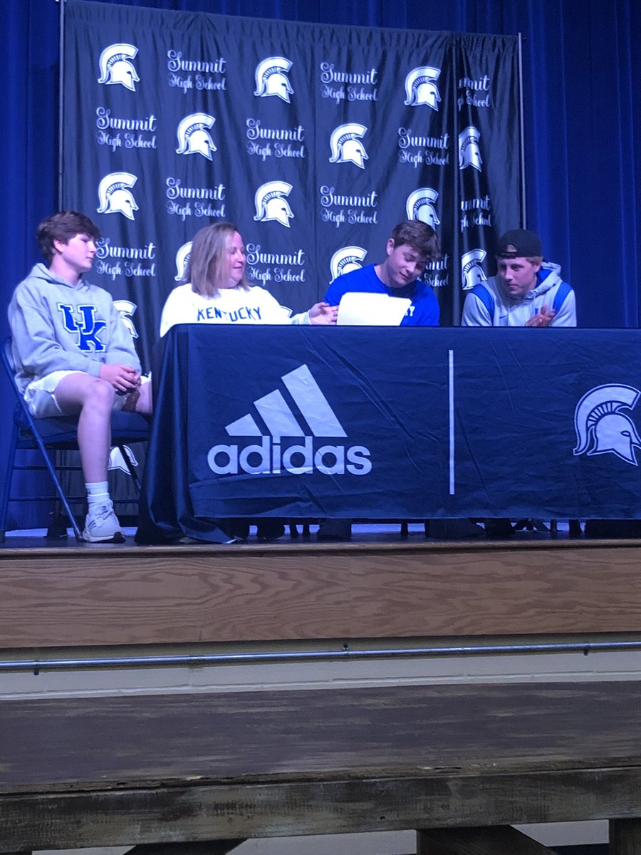 Congratulations to Brady Pierce for signing to continue his football career at The University of Kentucky!!!