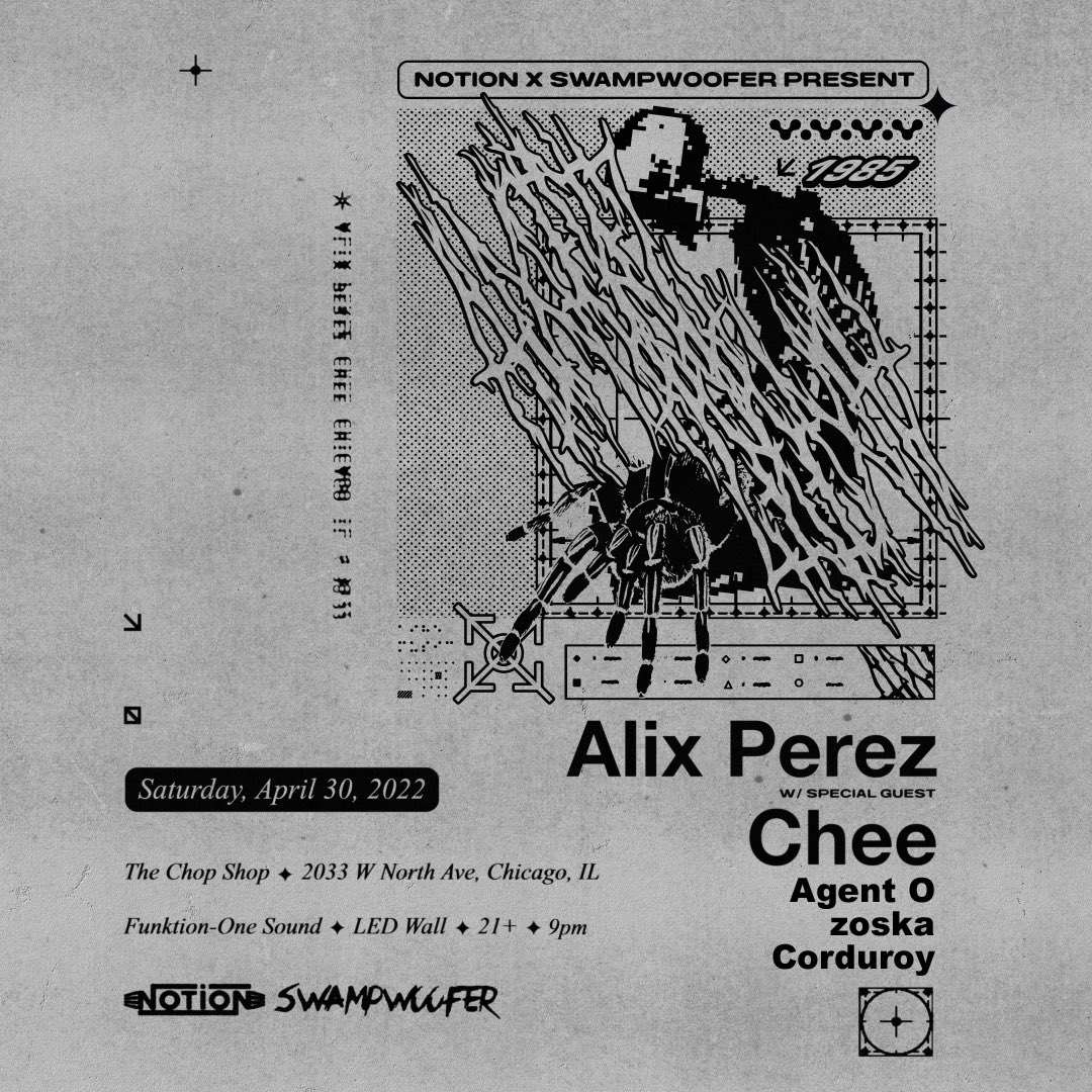 NSW_Presents's tweet image. SUPPORT ANNOUNCEMENT 🌑

ALIX PEREZ 
CHEE
AGENT O
ZOSKA
CORDUROY

AROUND 100 TICKETS REMAIN 🕸🔊

🎫-&amp;gt; linktr.ee/NotionPresents

@AlixPerez @wtfischee @Agent__O @zoskaflavor @ChopShopChi
