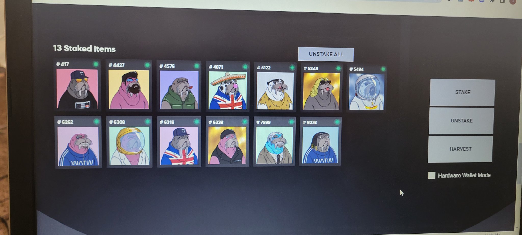 We are the Walrus | SOLD OUT!!! on Twitter: "🚨🔥WATW STAKING IS HERE!!🔥🚨