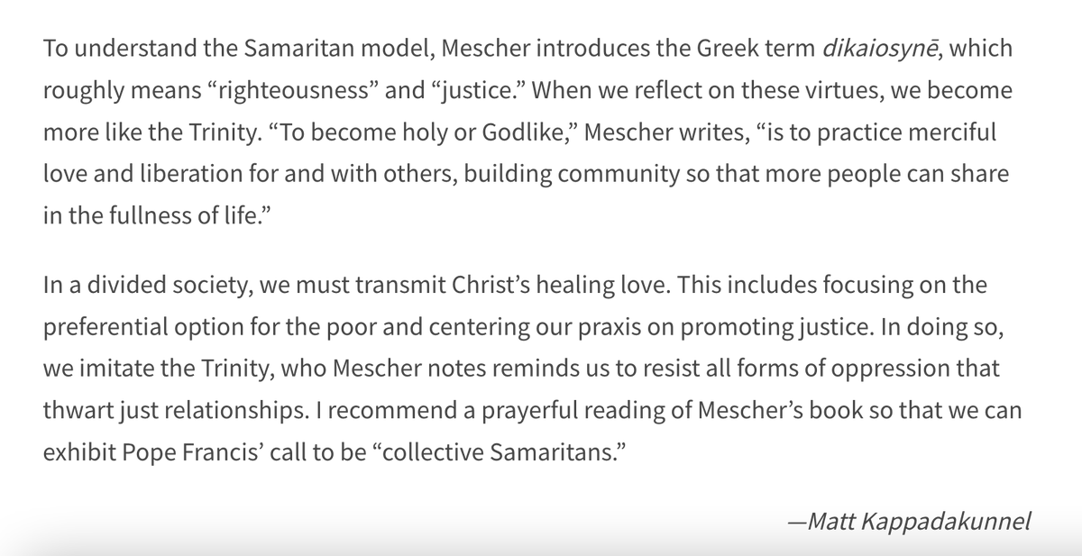 marcusmescher's tweet photo. Thanks to @matt_k007 for taking time to read and recommend my book #EthicsofEncounter for @USCatholic. It means so much to hear how this text motivates people to practice courage, compassion, humility, and generosity to build community in divided times.
https://t.co/tYDe8UTBif https://t.co/1AkWFnIEHs