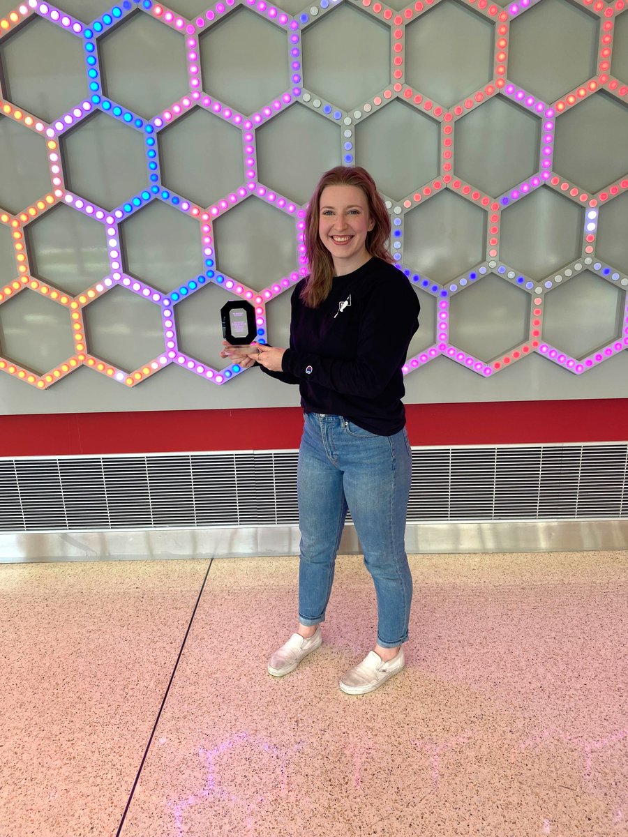 Congrats Madison on winning the next generation innovator of the year award!