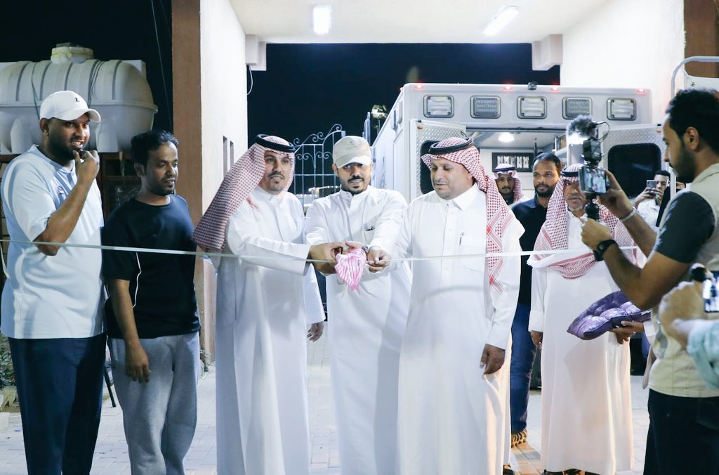 jazan_health's tweet photo. ضمن بطولة الغرفة التجارية الرياضية الرابعة  #صحة_جازان تفتتح المعرض التوعوي #اليوم_العالمي_للصحة بملعب مجمع الأمير محمد بن ناصر بأبوعريش. https://t.co/4z4vquP0o9