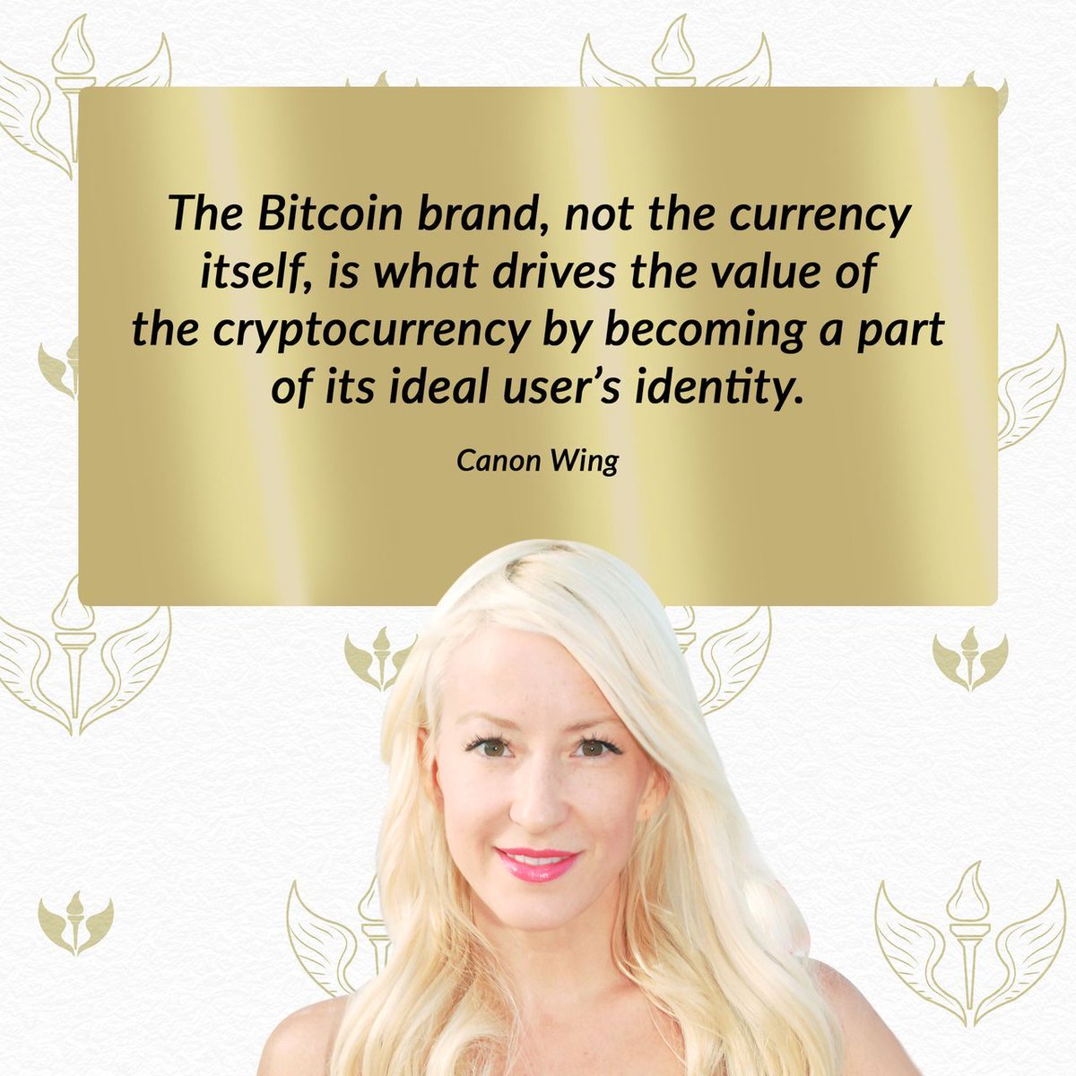 The #Bitcoin brand, not the currency itself, is what drives the value of the #cryptocurrency by becoming a part of its ideal user’s identity.

Learn the Belonging Principle now! youtu.be/Ualk908OnYU