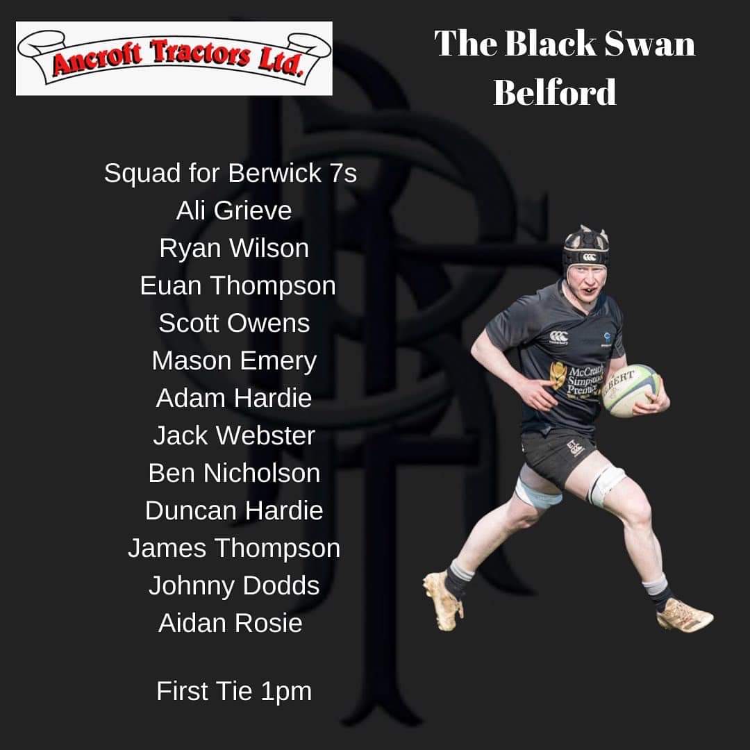 And this is our 1st Team squad for Sunday. Lots to see and do so why not come along and enjoy the spectacular sunshine!