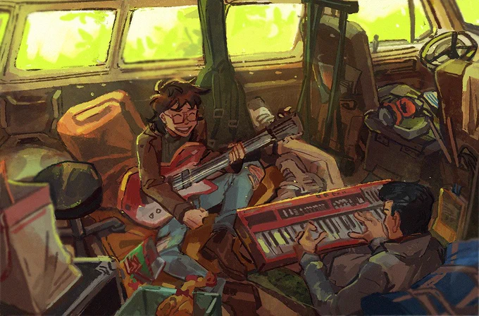 yeah ill post for #InfinityTrainDuetAnniversary i did maybe a fanart once or twice 