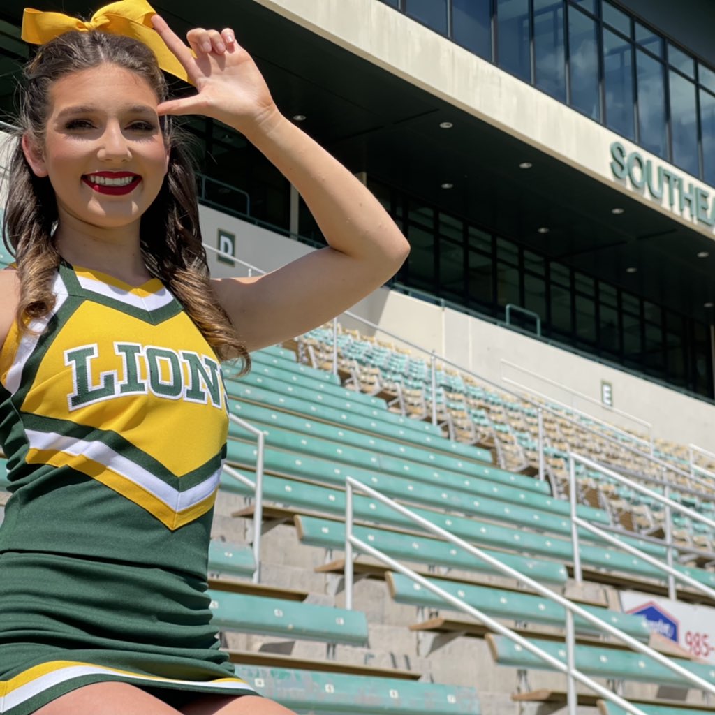 LionUpCheer's tweet photo. Out with the old and in with the new! Introducing our newest uniform to the collection! 💚💛 https://t.co/b1V26vy4P5