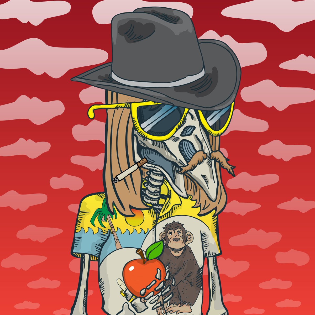DIPS | Deadbirds In Party Shirts | NFT tweet media