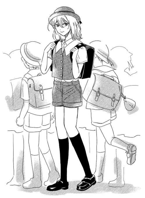 あ!ほんとに小学生だったんだ…💉 
