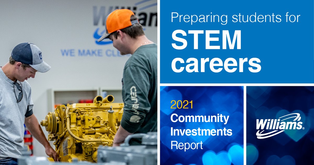 We believe in helping local schools and preparing the next generation of employees for leading jobs with employers in STEM fields. Read more at wmb.link/7rg