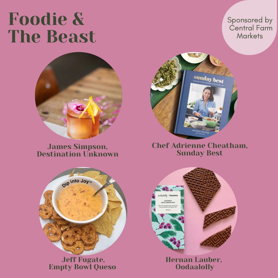 Oodaalolly! Golly what a day on #foodieandthebeast ft <a href="/oodaalolly/">Oodaalolly</a>
+ Destination Unknown + Empty Bowl Queso + <a href="/ACs_kitchen/">Adrienne Cheatham</a>  thelistareyouonit.com/foodie-&-the-b…