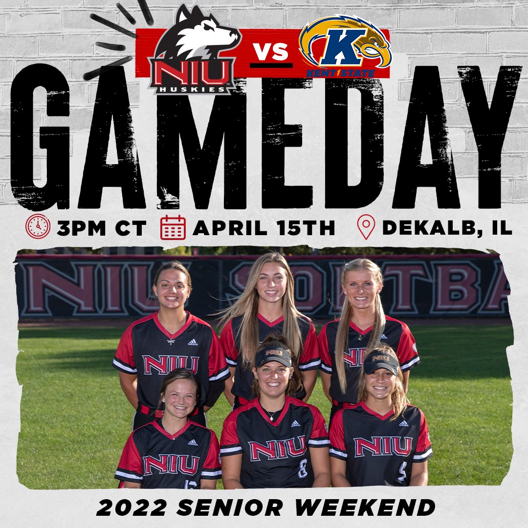 NIUSoftball's tweet photo. Gameday!! Let's Kickoff Senior Weekend with a single game starting at 3pm CT vs Kent State! See you there, Huskie Fans! #YeeDoggie 🦴
🆚: Kent State
🕒: 3 PM
📍: Dekalb, IL - Mary M Bell Field
📺: https://t.co/7SnQTraSZ8
📈: https://t.co/fcoHjeVkII https://t.co/Jun3TfIr1C