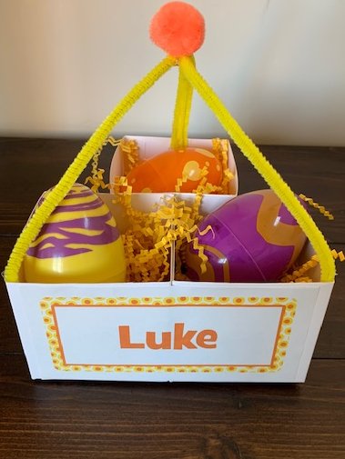 FamilyMathNight's tweet photo. I'm in charge of the kids' activities at an upcoming event. One of the activities is an egg hunt.  I made these super cute "baskets" with exactly three spots for exactly three eggs for the 2-4 year-olds. #familymathnight #mathnight #familyengagement https://t.co/mvrKa2TbzP