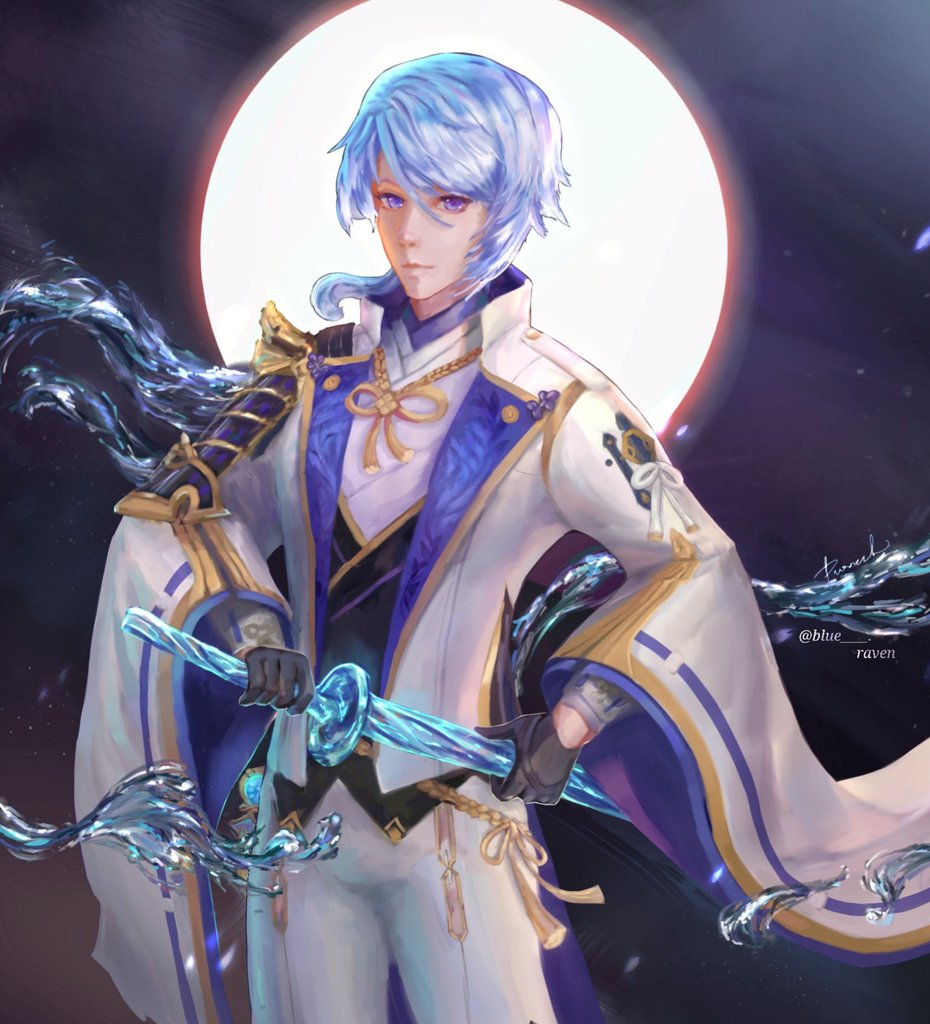 blue_____raven's tweet photo. #KamisatoAyato #GenshinImpact 
I need more events like Irodori ( ͡°³ ͡°) https://t.co/osTGfX37Vh