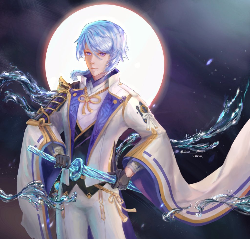 blue_____raven's tweet photo. #KamisatoAyato #GenshinImpact 
I need more events like Irodori ( ͡°³ ͡°) https://t.co/osTGfX37Vh