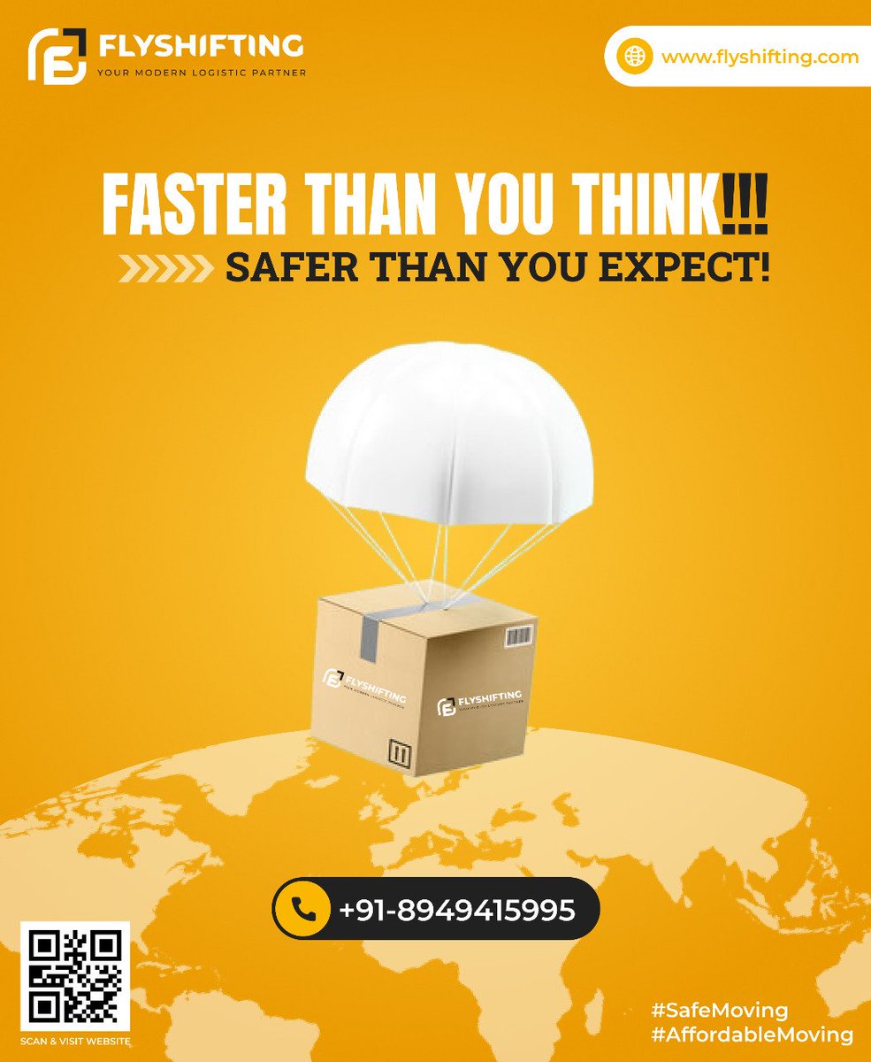 Flyshifting faster than you think safer than you expect. 

More information click link in profile
                👇👇👇👇👇
@flyshifting_packersandmovers

#packersandmoversindia #moversandpackers #movingservices #logisticsolutions #packersandmovers