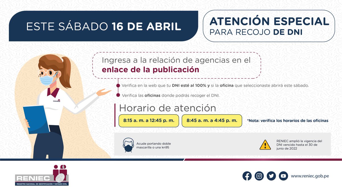 RENIEC PERÚ tweet media