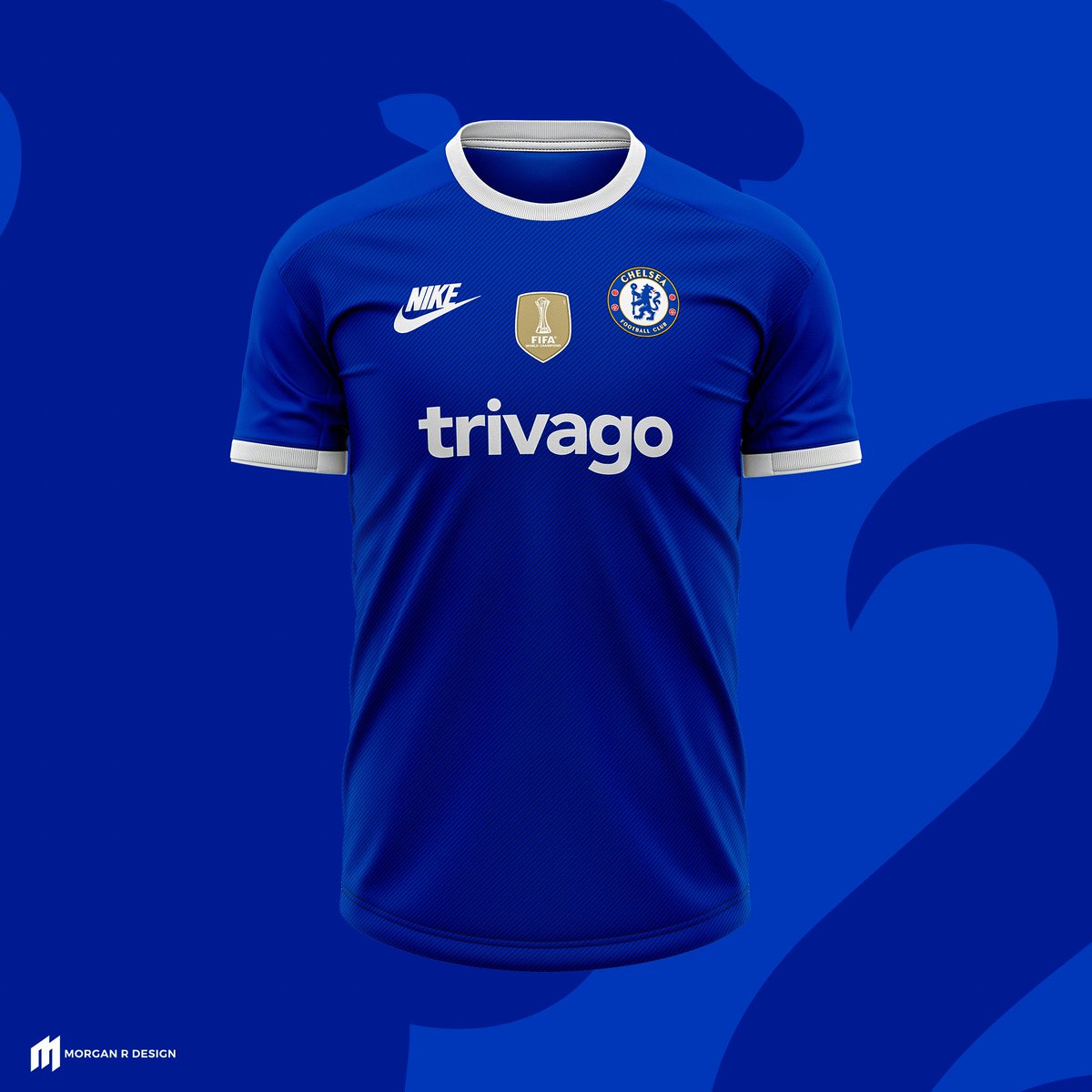 morganrdesign's tweet photo. ℂ𝔽ℂ 𝟚𝟘𝟚𝟛 - @ChelseaFC Home, Away and Third kit concepts 🔵⚪🟢

#CFC #Chelsea #ChelseaFC #KTBFFH #kitconcept #footballshirts #smsports https://t.co/X9h1RLojrd