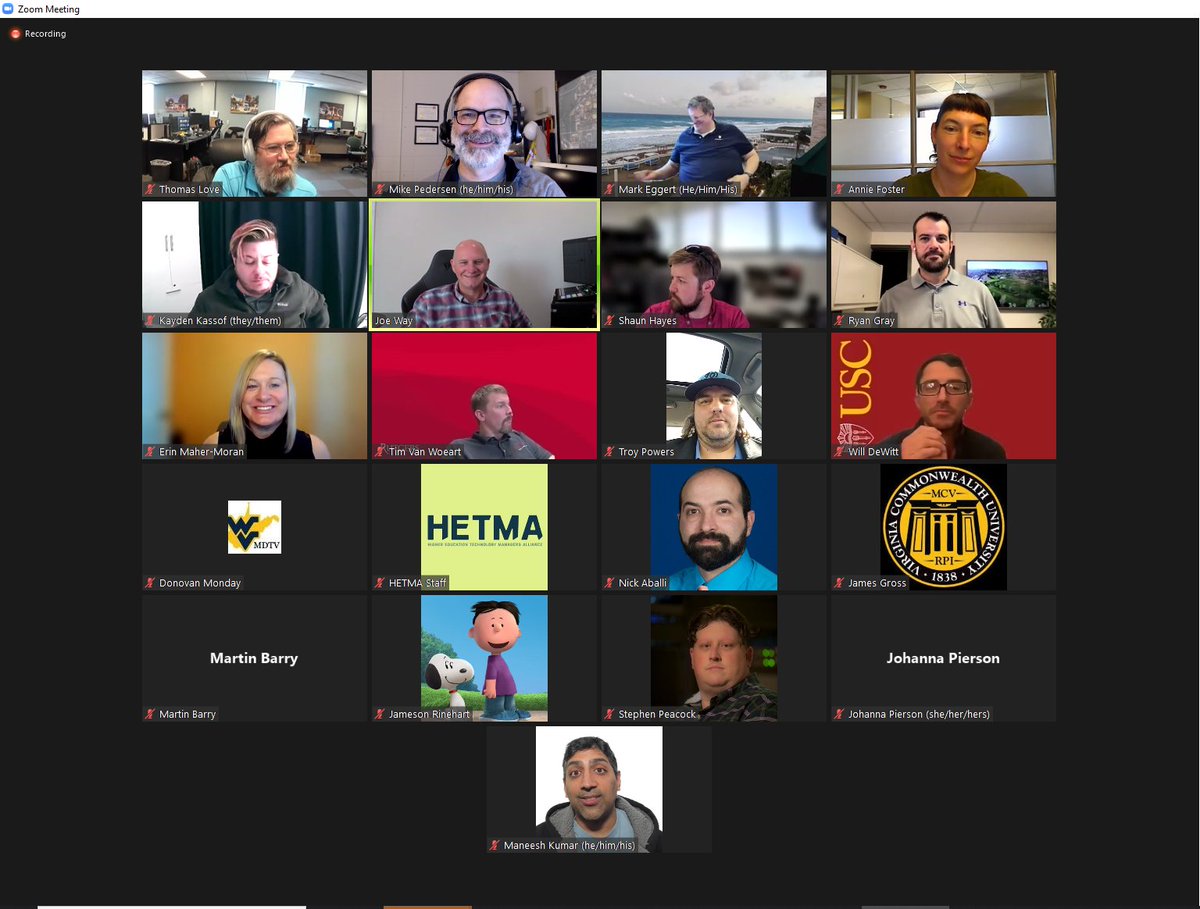 ped1971's tweet photo. Great @hetma_org meeting today where we continue our plans for massive upheaval in the #ProAV industry! If you haven't heard of us or sensed our influence yet, you will soon!! #Advocacy #HETMATakeover #AVTweeps #HigherEd #EdTech #ChangeIsComing #InHouseIntegrators https://t.co/gJc5nPLkkW
