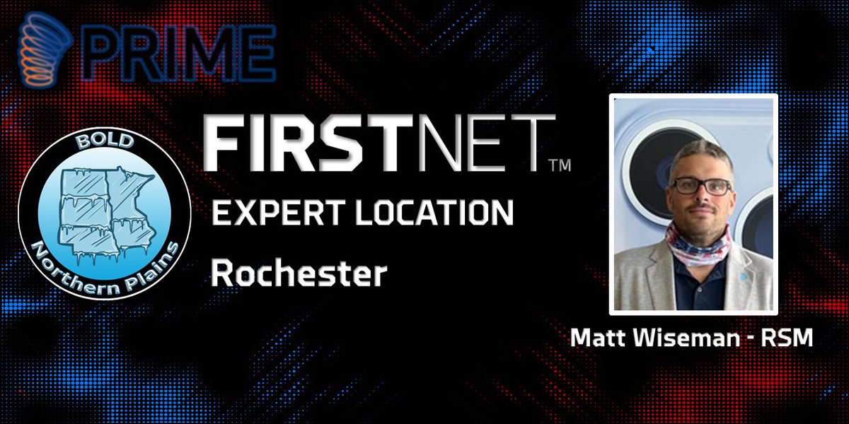 🚨FirstNet Expert Location Alert!!!🚨 

Congratulations to our newest FirstNet Expert location - Prime Rochester!! Way to go Matt &amp; team! Thank you for always taking such great care of everyone that qualifies for #FirstNet! 🚓🚒🚑

#BOLDNorthernPlains #GoWest #FirstNetFriday